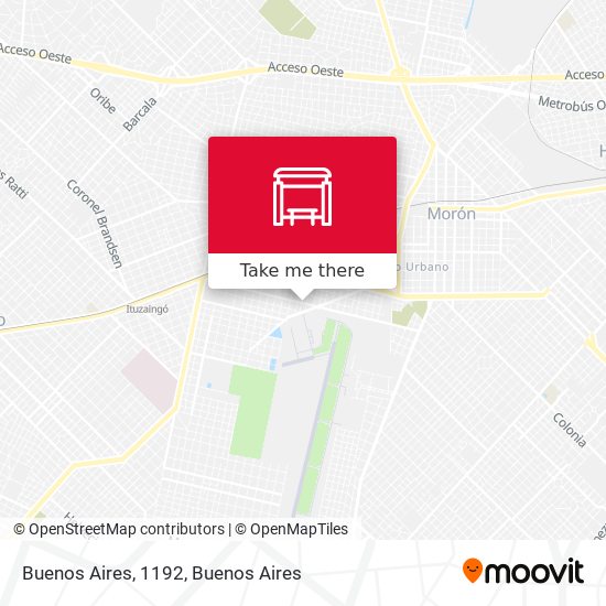 Mapa de Buenos Aires, 1192
