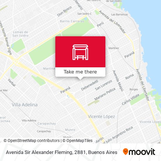 Avenida Sir Alexander Fleming, 2881 map