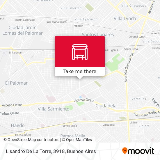 Lisandro De La Torre, 3918 map