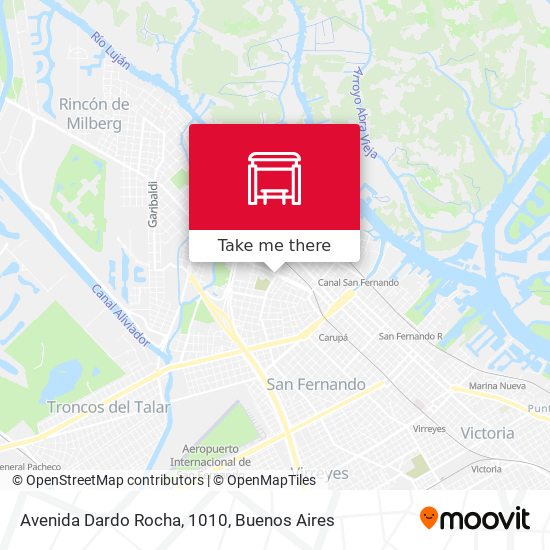 Avenida Dardo Rocha, 1010 map