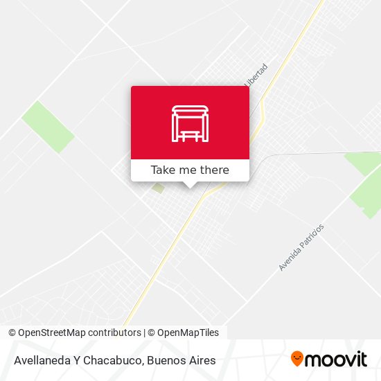 Mapa de Avellaneda Y Chacabuco