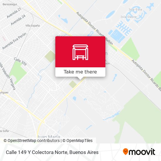 Calle 149 Y Colectora Norte map