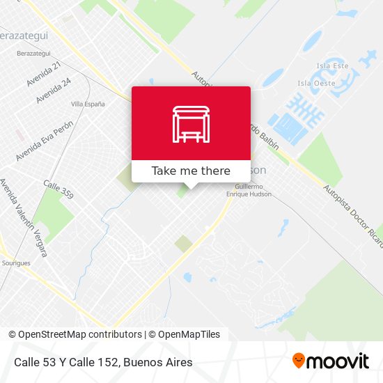 Calle 53 Y Calle 152 map