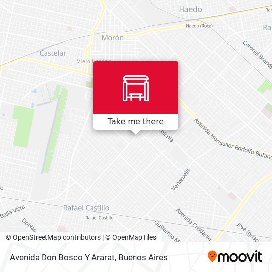 Avenida Don Bosco Y Ararat map