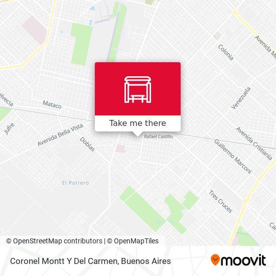 Mapa de Coronel Montt Y Del Carmen
