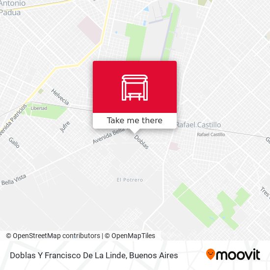 Mapa de Doblas Y Francisco De La Linde