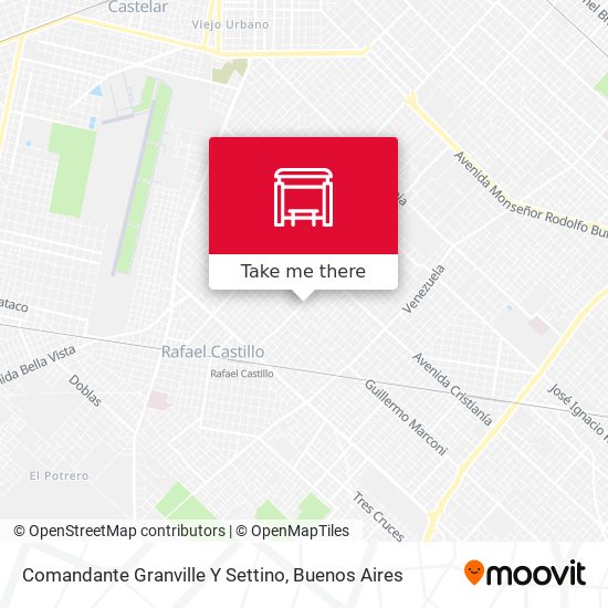 Comandante Granville Y Settino map