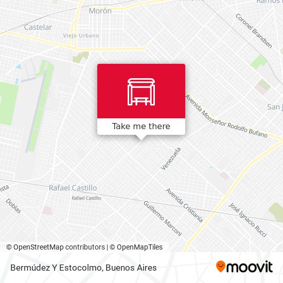 Mapa de Bermúdez Y Estocolmo