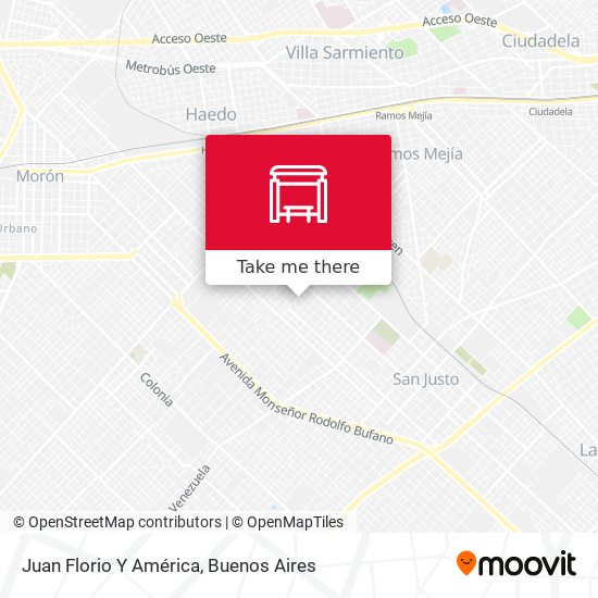 Juan Florio Y América map
