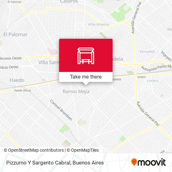 Pizzurno Y Sargento Cabral map