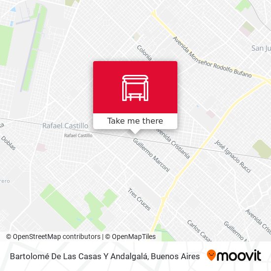 Bartolomé De Las Casas Y Andalgalá map