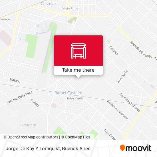 Mapa de Jorge De Kay Y Tornquist