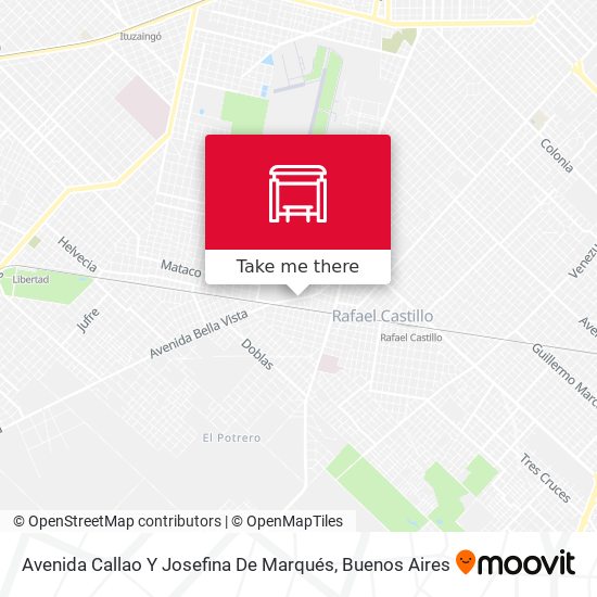 Mapa de Avenida Callao Y Josefina De Marqués