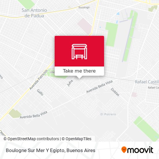 Boulogne Sur Mer Y Egipto map