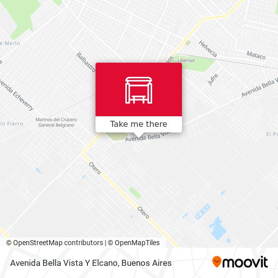 Avenida Bella Vista Y Elcano map