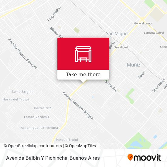 Mapa de Avenida Balbín Y Pichincha