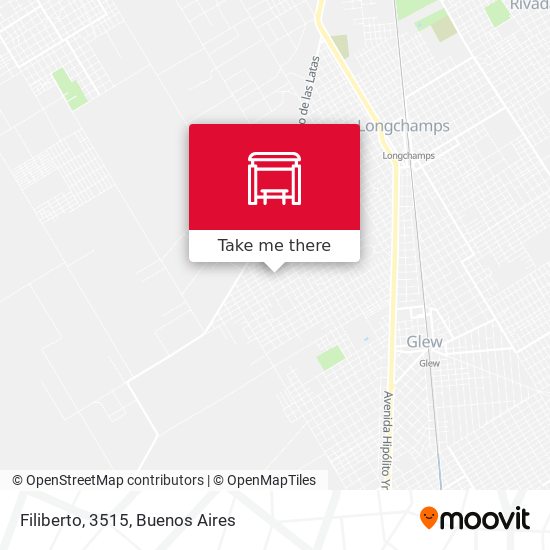 Filiberto, 3515 map