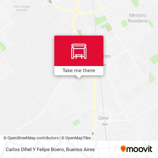 Mapa de Carlos Dihel Y Felipe Boero