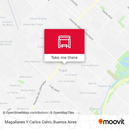 Mapa de Magallanes Y Carlos Calvo