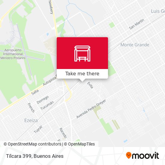 Mapa de Tílcara 399