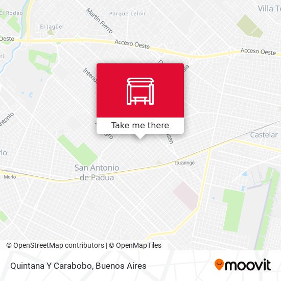 Mapa de Quintana Y Carabobo