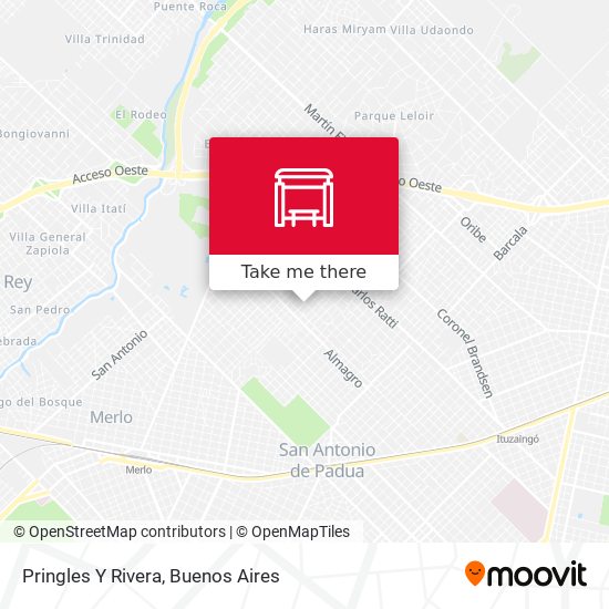 Pringles Y Rivera map