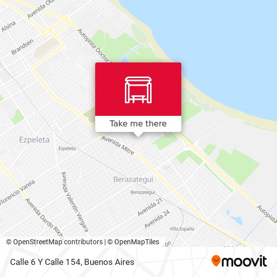 Calle 6 Y Calle 154 map