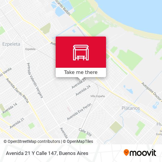 Avenida 21 Y Calle 147 map