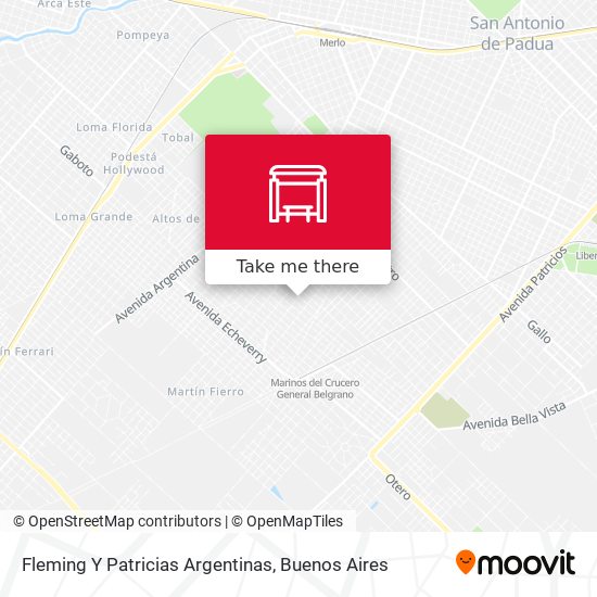 Fleming Y Patricias Argentinas map
