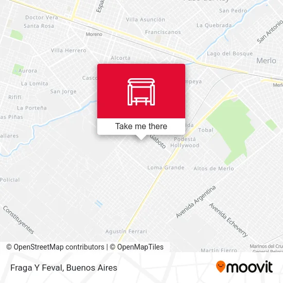 Fraga Y Feval map