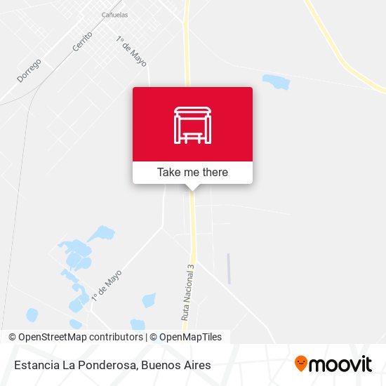 Mapa de Estancia La Ponderosa