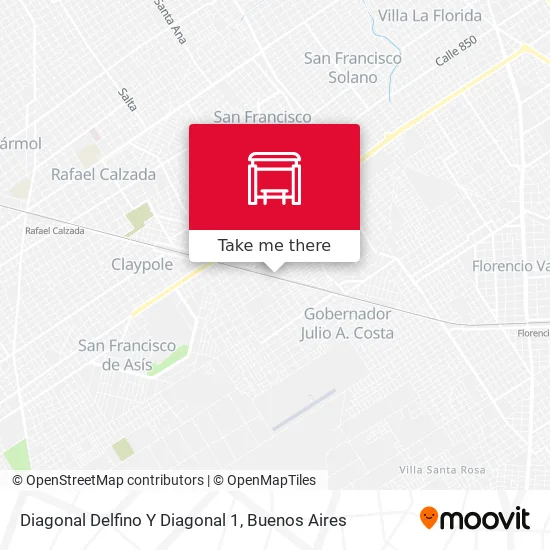 Diagonal Delfino Y Diagonal 1 map