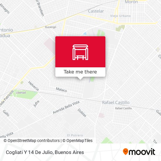 Cogliati Y 14 De Julio map