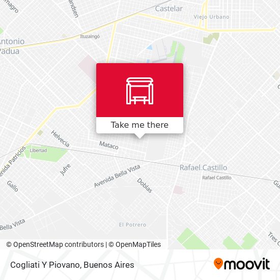 Cogliati Y Piovano map