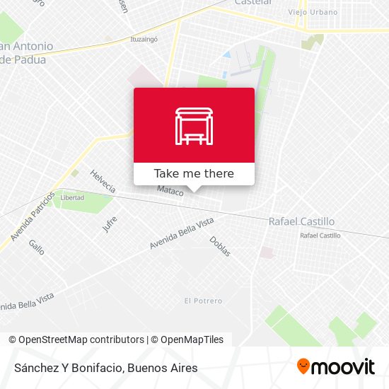 Sánchez Y Bonifacio map