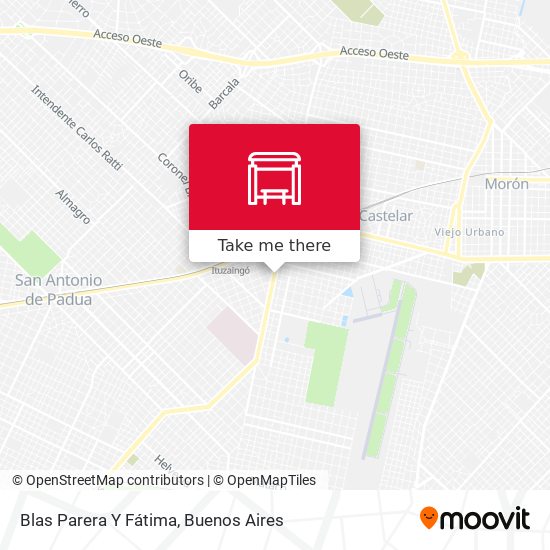 Mapa de Blas Parera Y Fátima