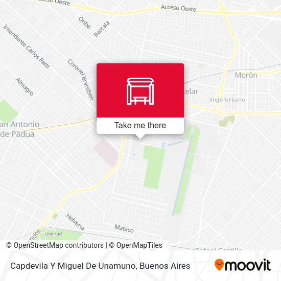 Capdevila Y Miguel De Unamuno map