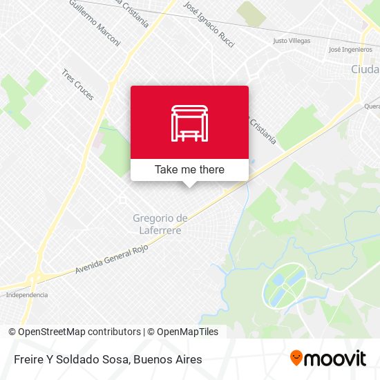 Freire Y Soldado Sosa map