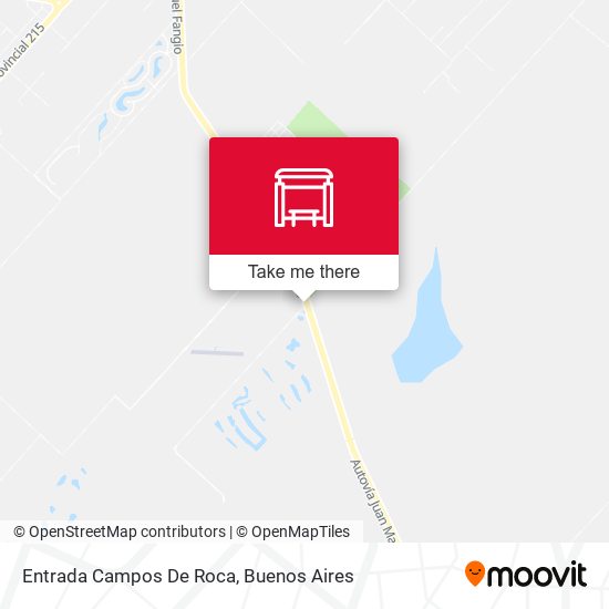 Entrada Campos De Roca map