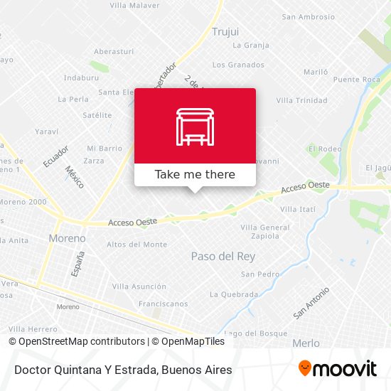 Mapa de Doctor Quintana Y Estrada