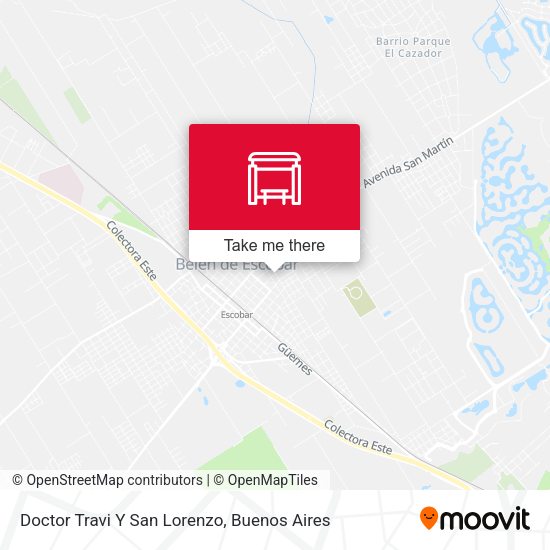 Doctor Travi Y San Lorenzo map