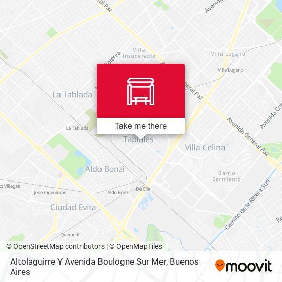 Altolaguirre Y Avenida Boulogne Sur Mer map