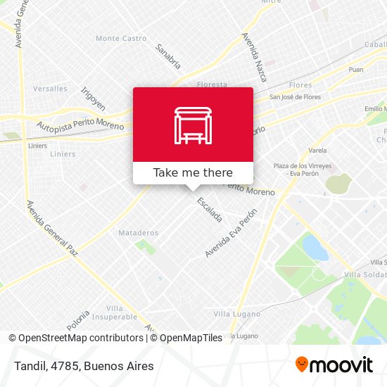 Mapa de Tandil, 4785