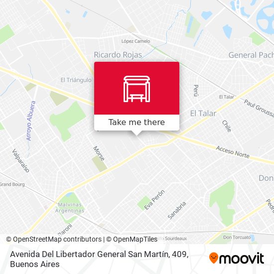 Avenida Del Libertador General San Martín, 409 map