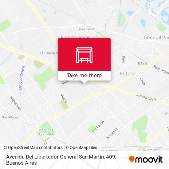 Avenida Del Libertador General San Martín, 409 map