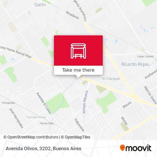 Avenida Olivos, 3202 map
