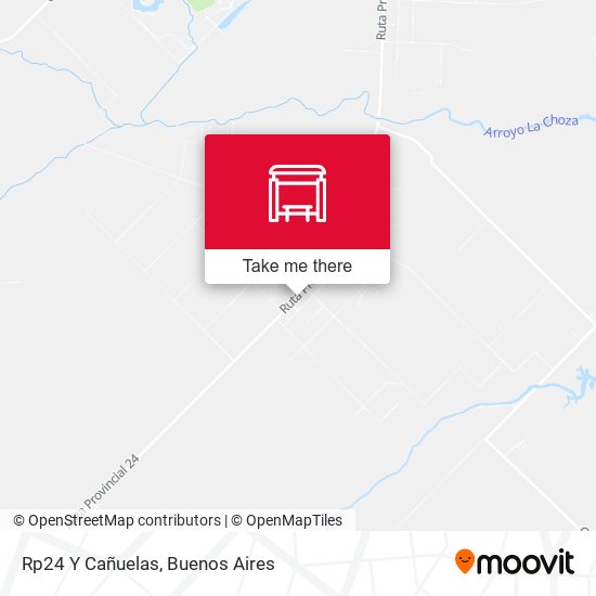 Mapa de Rp24 Y Cañuelas