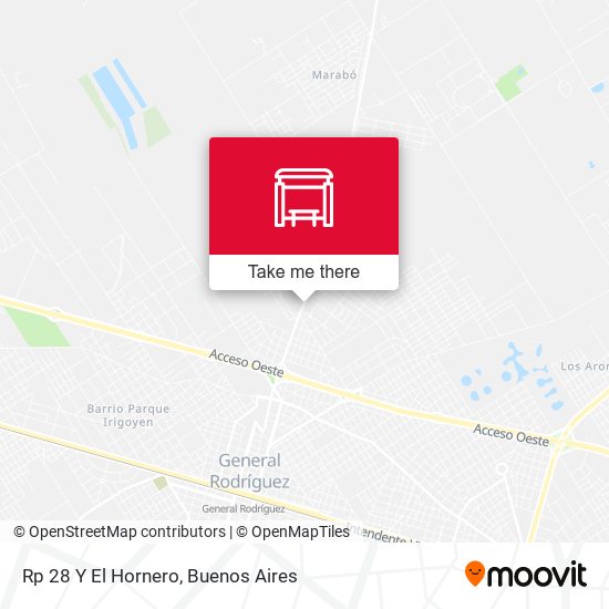 Rp 28 Y El Hornero map