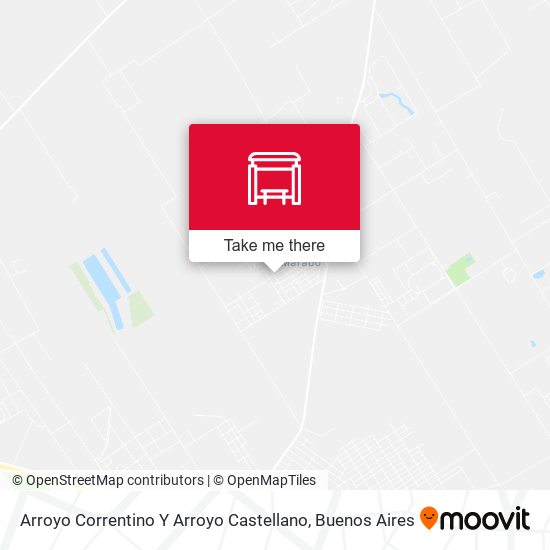 Mapa de Arroyo Correntino Y Arroyo Castellano