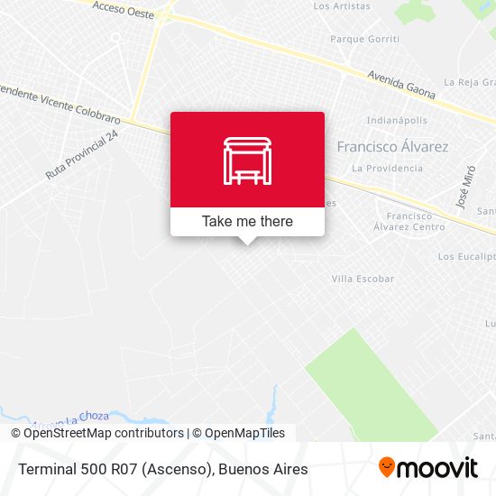 Terminal 500 R07 (Ascenso) map